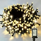 Super Long 500 Bubble Led 178FT Christmas Lights, Warm White, Modes JKST04 New. Price: $9.99.