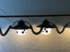 Motor Rally Speedway Checkered Flag Globe String Light - Polymer Products 1604 Used. Price: $75.00.