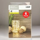 6 Units Feit Electric Led Indoor Fairy String Lights Ft. Silver Wire New. Price: $12.95.