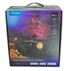 Govee H8066 Smart Outdoor Spotlights 4 Pack Black Rgbic Led IP67 No Power Cord Used. Price: $59.99.