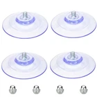 Accencyc Large Suction Cup With Screws 85MM/ 3.4" Plastic Classic, Light Blue New. Price: $11.94.