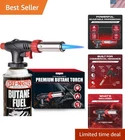 Chef Master 90022 Butane Torch Lighter - Adjustable Flame For Cooking & Bbq New. Price: $89.99.