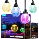 Govee Outdoor Clear Bulb String Lights, 48FT Rgbwic With 15 Di... New. Price: $115.80.