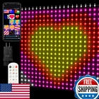 Ariswill Smart Curtain Lights 400 Led Color Changing App Remote 6.6FT X New. Price: $87.28.
