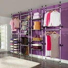 Vidaxl Telescopic Shoe Rack With Rods Aluminum New. Price: $161.98.