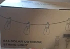 50FT Plug Outdoor String Lights S14 Led Patio Backyard Waterproof Remote New. Price: $14.99.