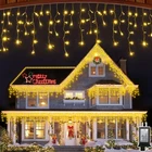 82FT Led Christmas Lights Outdoor With 176 Drops, Decorations Hangi... New. Price: $58.17.