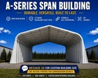 25X25X14 Durospan Diy Steel Bldg Garage Workshop Kit Open Ends Factory Direct New. Price: $5789.00.