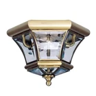Livex Lighting Monterey Ceiling Mount Antique Brass New. Price: $208.99.