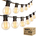 Ohlux Outdoor String Lights, 55FT Shatterproof Led Patio With 26 Dimma... New. Price: $35.76.