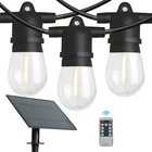 Westinghouse 36' Solar Powered Led Vintage White String Light Set, 15 Bulbs With New. Price: $85.22.