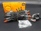 Halloween 50 String Lights Multi Color Bulbs Black Cord Indoor Outdoor, Lot Of 2 New. Price: $9.99.