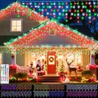 Pooqla Changing Christmas Icicle Lights With Remote, 35 Colors 9 Modes ... New. Price: $52.22.