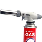 Funowlet Butane Torch, Reverse Use Culinary Kitchen Small, White And Silver New. Price: $21.54.