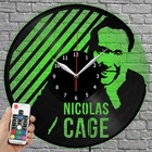 Led Clock Nicolas Cage Vinyl Record Wall Light 4745 New. Price: $39.52.