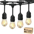 Outdoor String Lights 48 Ft IP65 Waterproof 64 Led Bulbs Dimmable Svater Patio New. Price: $259.99.