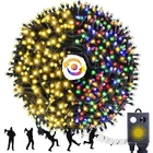 Music Motion Sensor Color Changing Christmas String Lights, 110FT 400 Led War... New. Price: $27.51.
