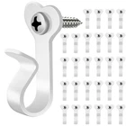 30 Packs White String Light Hooks For Outside, Stainless Steel Outdoor ... New. Price: $22.86.