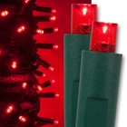 25' Commercial Led Christmas Mini Lights, 50 White Multi Red Green New. Price: $19.99.