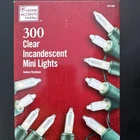 300 Clear Incandescent Mini Lights Home Accents Holidays Indoor/outdoor New. Price: $65.00.