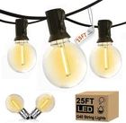 Abeja Outdoor String Lights, 25FT G40 Globe Led Patio With 27 Edison P... New. Price: $38.73.