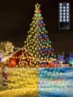 Lomotech Color Changing Christmas Tree Lights 16FT 664 Led 10.5" Topper Open. Price: $119.00.