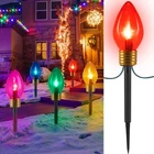Brightown Jumbo C9 Christmas Lights Outdoor Decorations 1 Pack, Multicolor New. Price: $45.11.
