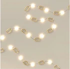 Kate Spade 10 Ft. Led String Lights Indoor/outdoor Battery Operated New. Price: $18.45.
