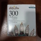 New Brite Star 300 Mini Christmas Lights Clear Green Wire R1004 Ul Indoor/outdoo. Price: $17.99.