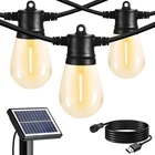 Sunthin Outdoor Solar String Lights, 48FT Patio With Usb Recharg... New. Price: $46.63.