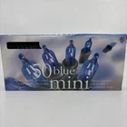 50 Blue Mini Hanukkah Christmas Indoor/outdoor String Lights 16FT Green Wire New. Price: $12.99.