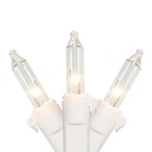 Clear Mini Christmas Lights 10 Count Incandescent White Wire Indoor Outdoor 4FT New. Price: $14.49.