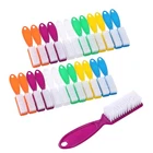 Daygos 24PCS Handle Grip Nail Brush Count (pack Of 1), Multi-colored New. Price: $14.52.