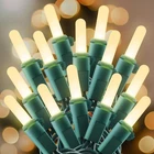 Led Christmas Lights Indoor Outdoor, 16.4 Ft 50 Warm White String ... New. Price: $21.19.