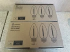 100 Pack Brightown C9 Led Bulbs 120V Pure White E17 Screw Strawberry Strip Open. Price: $46.49.