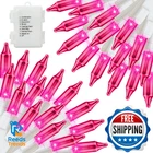 Ziczli 100 Led 2 Pack Pink Valentines Day Lights, 17.4FT Battery Operated Mini New. Price: $35.67.