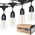 Outdoor String Lights Led 100FT Commercial Grade Heavy Duty Ligh... New. Price: $87.76.
