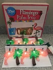Flamingo Palm Tree String Lights 10PC 8.5' 116516 Cwi Open. Price: $17.59.