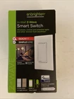 Jasco Enbrighten Z-wave Plus In-wall Smart Light Switch Model 58433 Open. Price: $16.99.