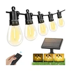 Brightever Solar Powered Outdoor String Lights With Remote, 27FT Co... Fast Ship New. Price: $42.96.