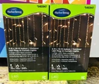 Harbor Breeze 5' X 10' Indoor/outdoor Led Plug-in Curtain Lights Lots Of 2 New. Price: $35.88.