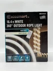 Ecosmart 16.4 Ft. Plug-in Bright White Led 360 Outdoor Dimmable Linkable Light Open. Price: $14.25.