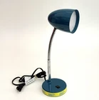 Zhejiang Yankon Led Desk Lamp Teal Blue Gooseneck Task Light 16 Inch Used. Price: $27.00.