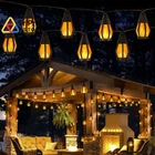 Jnaurb Solar String Lights For Outside, Patio 21FT, Warm White New. Price: $33.70.