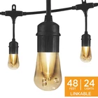 Enbrighten Cafe LIGHTS,48 FT.,24 Bulb 030878356312 New. Price: $159.47.