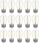 15 Pack S14 Led String Light Bulbs, 1W Shatterproof & Waterproof Outdoor Indoor New. Price: $12.99.