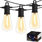 Led Outdoor String Lights 50FT Patio With 25 Shatterproof ST38 Vintage ... New. Price: $39.35.