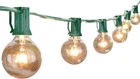 Outdoor Patio String Lights 100FEET G40 Backyard With 104 5W Edison Clear New. Price: $92.99.