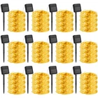 12 Pcs Christmas Solar String Lights Outdoor 82FT 230 Led Waterproof Copper W... New. Price: $81.80.