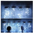 8 Pack Mason Jar Lights, 20 Led Solar Pure White Fairy String Lids Insert New. Price: $36.99.